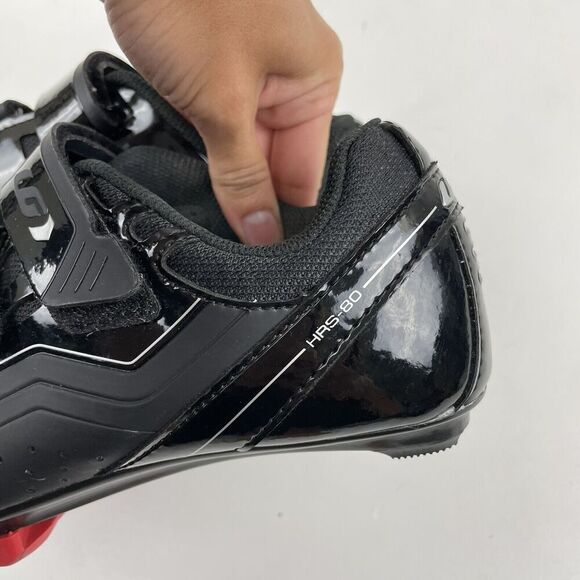 Louis Garneau HRS-80 Chrome Black Cycling Shoes Sz 5 US / EU 38 Ergo Air - Picture 5 of 8